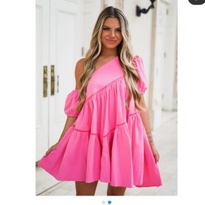 Showpo Flamingo Dress - STUNNING!